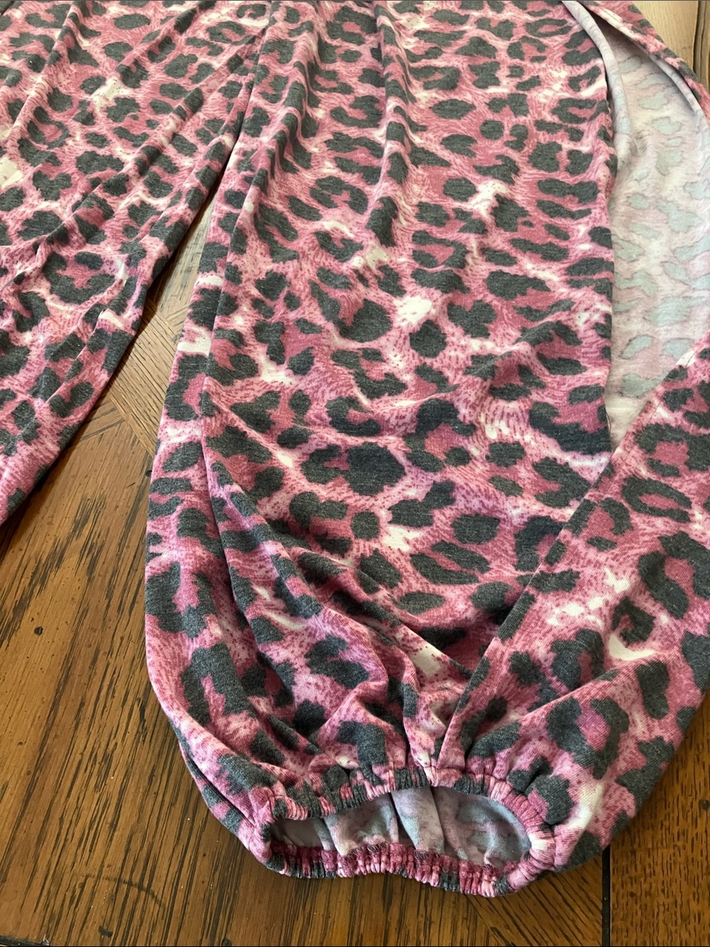Zenana Outfitters Leopard Print Harem Style Jogger Pants. Bought new on July 26. - Picture 5 of 6